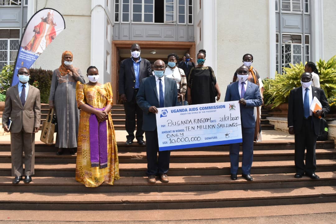 Aba Uganda Aids Commission Bawaddeyo Obukadde 10 Okuwagira Amatikkira Ga Kabaka