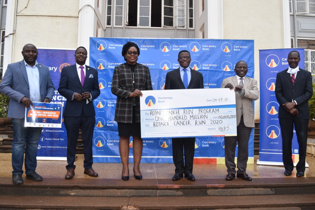 Katikkiro Mayiga akkunze abantu okujjumbira emisinde gya ‘Rotary Cancer Run’