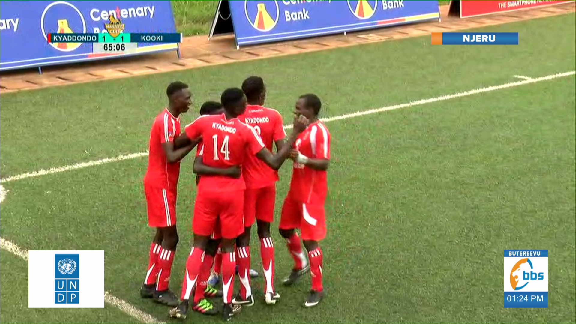 Kyaddondo ekubye Kkooki 2- 1  n’egiggya mu kibalo