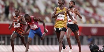 Munnayuganda  Cheptegei awangudde  zzaabu mu z’abasajja eza mmita 5000