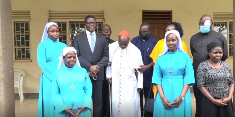 Katikkiro Mayiga alambudde ku Mutiibwa Kalidinaali Wamala