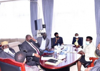 Ssaabaminisita Nabbanja ne Minisita Onek batabaganye