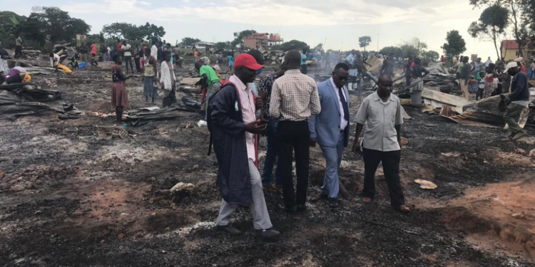 Omuliro gusaanyizzaawo bya bukadde ku mwalo e Kigungu