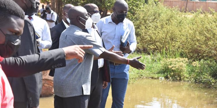 Obwakabaka bukwataganye ne NEMA okutaasa ennyanja ya Kabaka