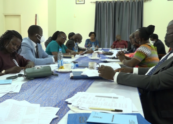 Abakulira Akakiiko k’ebyobulamu basisinkanye Minisita Nankindu