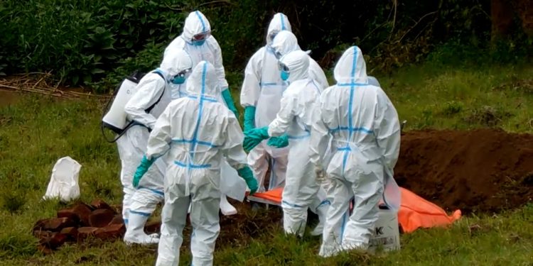 Abafamire 7 babasanzeemu Ebola mu Kampala