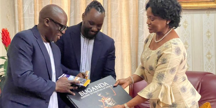 Aba Ganda Boys bakiise embuga, Nnaabagereka abatendereza olw’okutumbula Oluganda