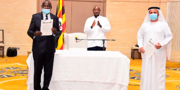 Pulezidenti Museveni akunze Abawarabu mu UAE okusiga ssente e Uganda
