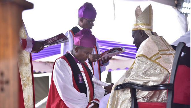 Obwakabaka bwa Buganda buyozaayozezza Omulabirizi omuggya Rt. Rev. Enos Kitto Kagodo