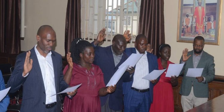 Minisita Nankindu atongoza Bboodi ya Buganda Medical Bureau, abasabye okulondoola eby’obujjanjabi mu Buganda