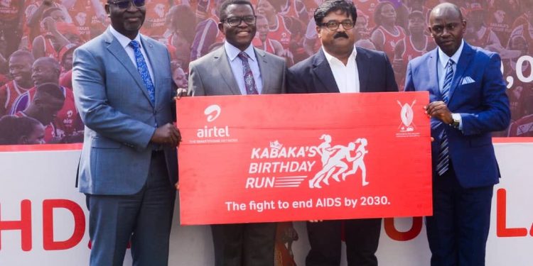 Ssaabasajja asiimye emisinde gy’Amazaalibwa (Kabaka Birthday Run) egy’omwaka 2023 giddukibwe nga 16 April