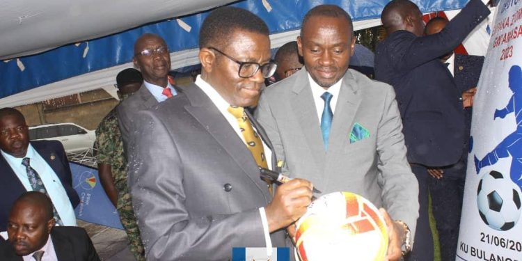 Ssaabasajja Kabaka asiimye okulabikako eri Obuganda nga aggulawo empaka z’ekikopo ky’Amasaza 2023