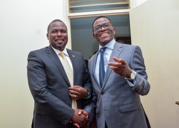 Katikkiro Mayiga asisinkanye Ssaabawandiisi wa NRM Twodong, nebateesa okutumbula embeera z’abantu
