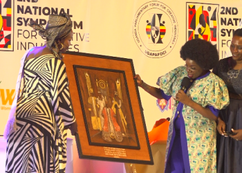 Nnaabagereka Nagginda asiimiddwa aba Uganda Parliamentary Forum for Creative Industries olw’okulaakulanya abantu