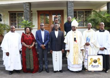 Ssaabasumba asabidde Charles Mayiga Junior nga yeetegekera embaga eyengedde