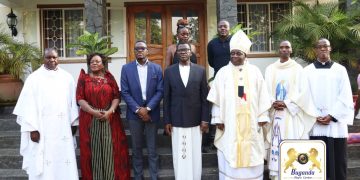 Ssaabasumba asabidde Charles Mayiga Junior nga yeetegekera embaga eyengedde