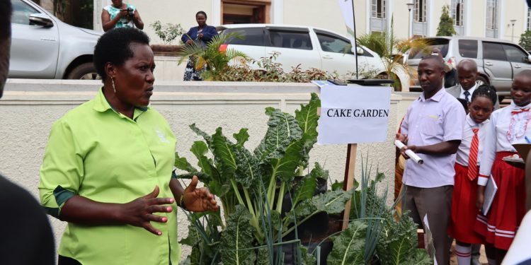Abantu ba Kabaka basomeseddwa okulimira Ewafunda