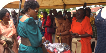 Nnaabagereka Nagginda asabye abakyala okwewala okuzaalira okumukumu