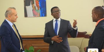 Katikkiro Mayiga assisinkanye omubaka wa Turkey mu Uganda nebateesa okukolaganira awamu