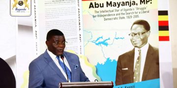 Obwakabaka butenderezza omulimu ogwakolwa  Abu Mayanja, bamuwandiseeko ekitabo