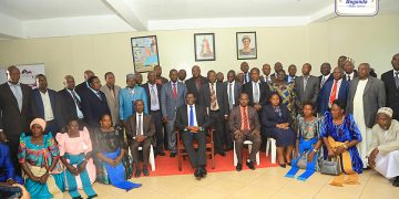 Katikkiro Mayiga asisinkanye Abaami b’Amagombolola, abakuutidde okunyweza obwesige Nnyinimu bweyabawa