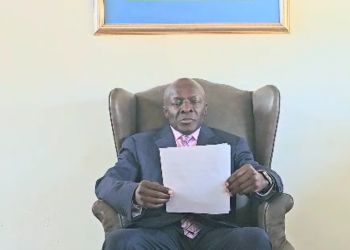 Ssaabasajja Kabaka  ayogeddeko eri Obuganda nga asinziira e  Namibia