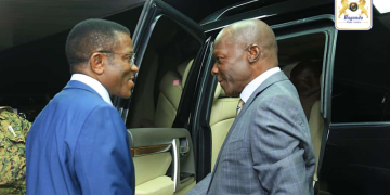 Nnyinimu Ssaabasajja Kabaka akomyewo okuva e Namibia gyabadde ajjanjabirwa