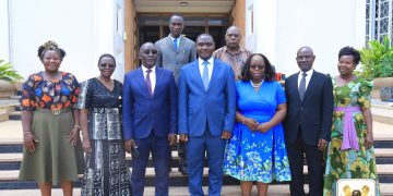 Ab’Olukiiko olukulembera Abaami b’Amasaza basisinkanye