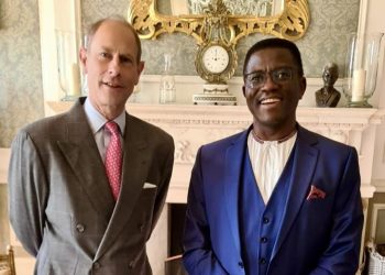 Katikkiro akyalidde Prince Edward owa Bungereza