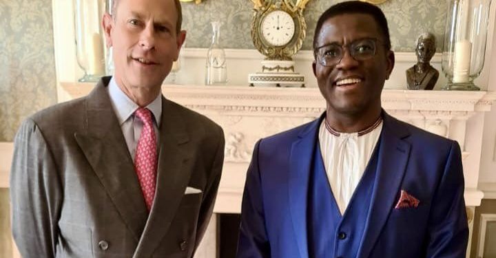 Katikkiro akyalidde Prince Edward owa Bungereza