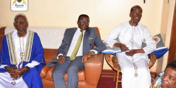 Katikkiro Mayiga Alambudde Omukulu w’Ekika ky’Olugave Omutaka Ndugwa Ssemakula Grace