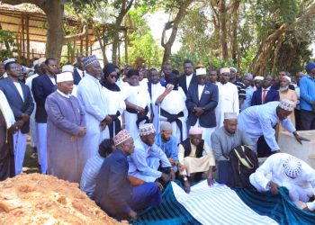 Omulangira Daudi Golooba aterekeddwa mu Masiro e Kasubi