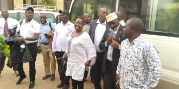 Babangudde Abaami abakulira Amasaza omudumu gw’Amafuta wegunaayita