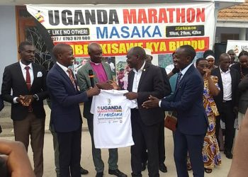 Pookino Muleke atongoza emisinde gya Uganda Marathon- Masaka egy’ omwaka 2025