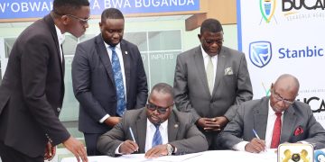 Obwakabaka busse omukago ne Stanbic bank okuzimba Ssemaduuka w’ebyobulimi ku buli Ssaza