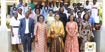 Nnaabagereka Sylvia Nagginda adduukiridde ab’ e Butabika neebikozesebwa 