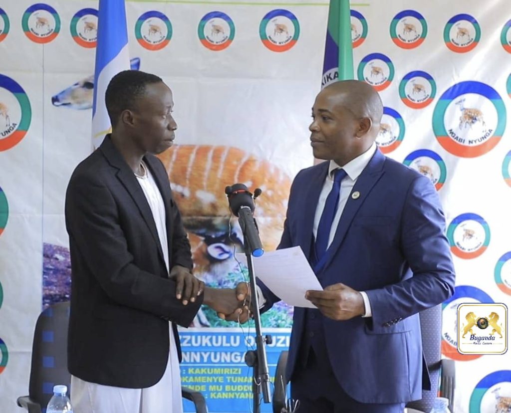 Omuk. Muyunga Stephen alondeddwa kubwa Katikkiro bw’Engabi Ennyunga