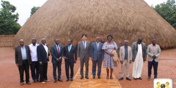 Omubaka wa Japan mu UNESCO alambudde Amasiro g’e Kasubi