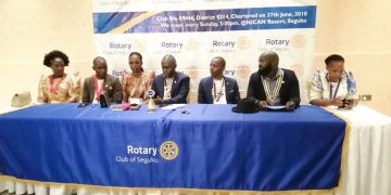 Katikkiro Atenderezza Omulimu gwa Banna-Rotary