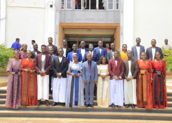 Minisita Serwanga Asisinkanye Abakulembeze ba Guild ya MUBS