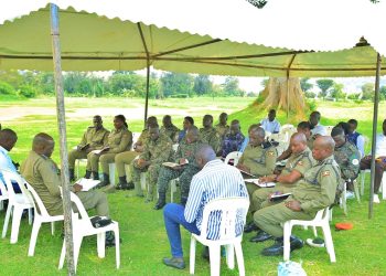 Abakuumaddembe bakakasiza obukuumi obumala mu misinde gy’amazaalibwa ge Empologoma