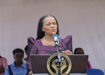 Nnaabagereka Nagginda alaze obukulu bw’eddoboozi ly’abaana mu kunyweza obumu