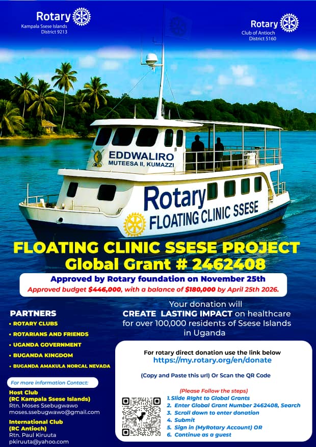 Okusonda ensimbi okufuna eddwaliro eriseyeeyezza ku mazzi, ekijjulo kivuddemu dollar 10