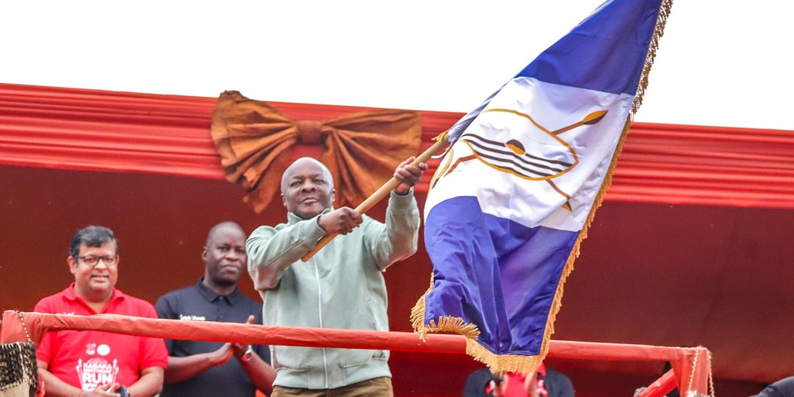 Ssaabasajja Kabaka asanyudde Obuganda mu Lubiri e Mmengo