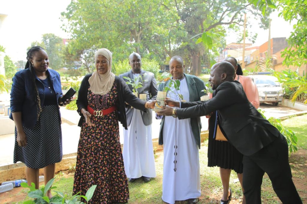 Obwakabaka butandise okugaba endokwa z’emiti mu butaka bw’Ebika